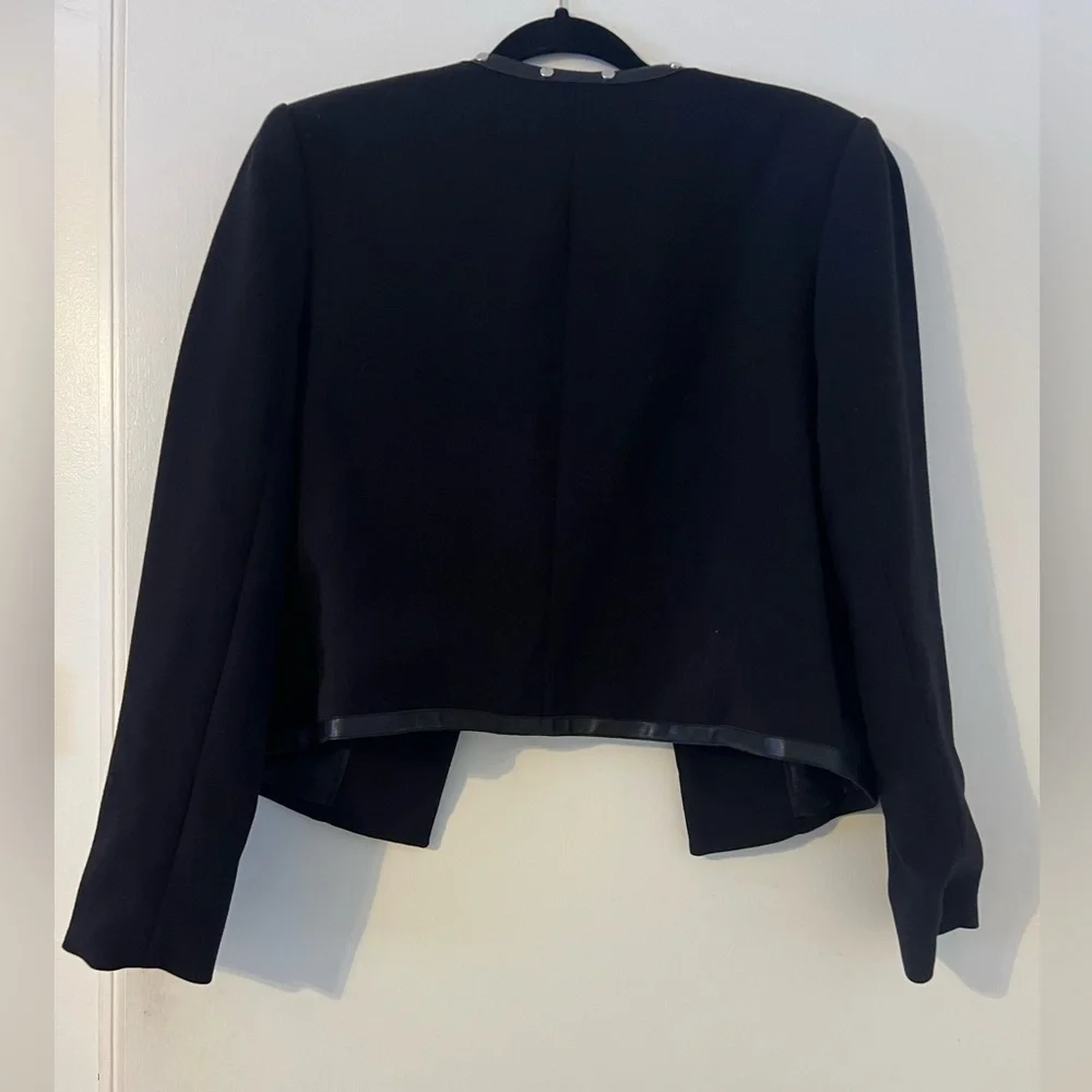 Unique blazer with silver enhancement fully lined size L (G119)